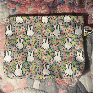 Miffy Floral Pouch